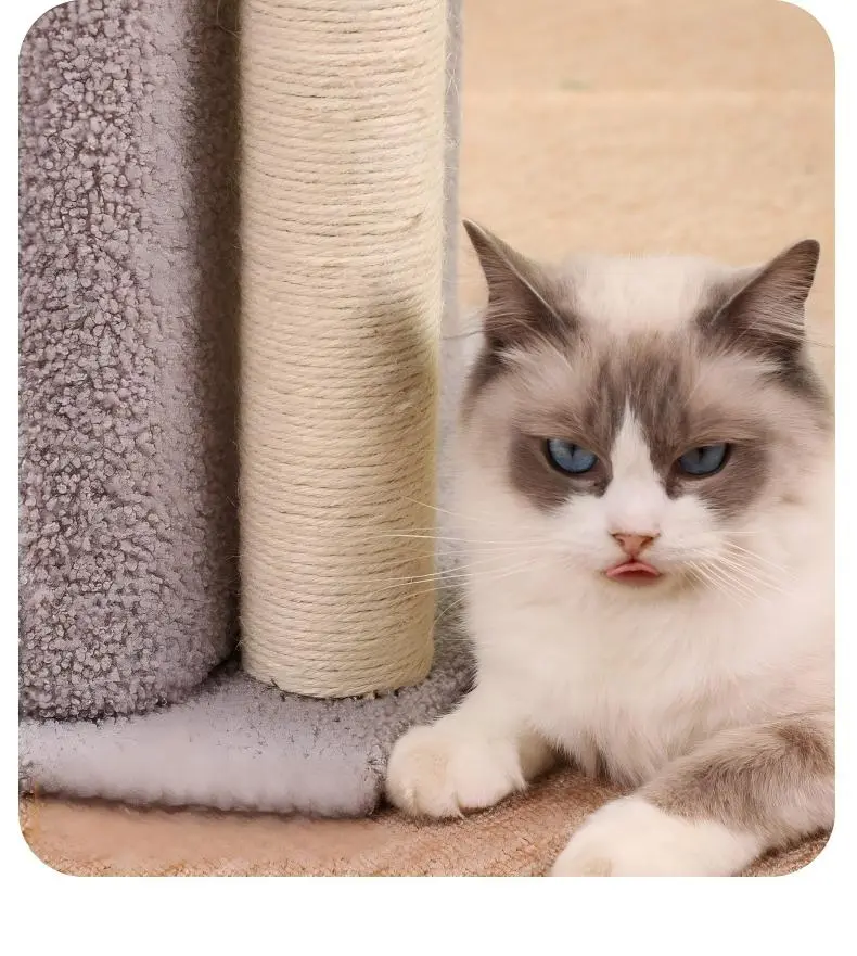 Sisal scratching post detail