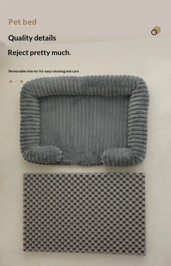 Removable inner pad construction