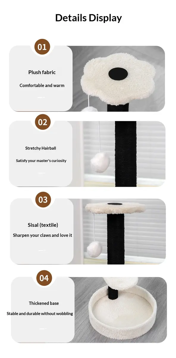 Plush, hanging ball, sisal and thickened base details